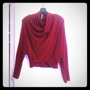 Free People Bordeaux Sweater Size Medium