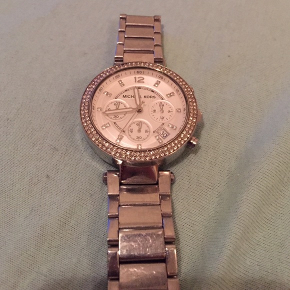 Silver Michael Kors watch