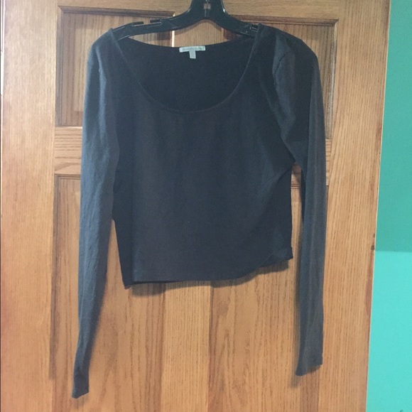 Black Crop Top