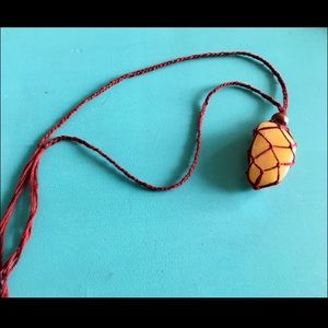 Brazilian Agate Woven Necklace