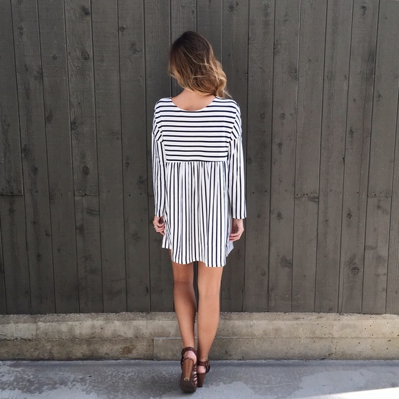 LAST ITEM | new | striped knit dress - Picture 4 of 4