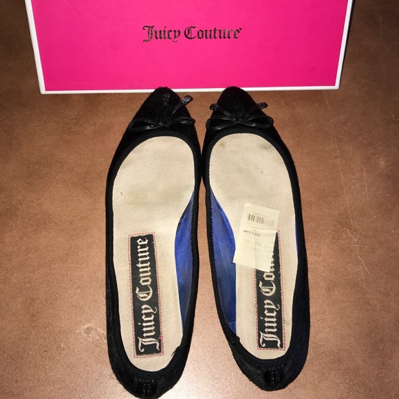 Black Juicy Couture Flats