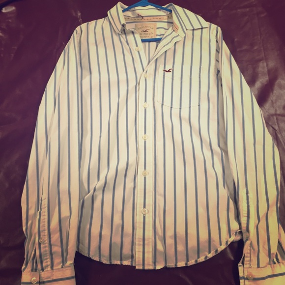 Hollister long sleeve dress shirt