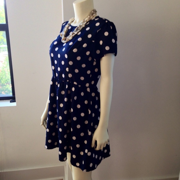 NWOT Dizzy Lizzy Polka Dot Dress - Picture 3 of 3