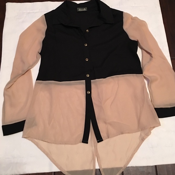 Maude high low blouse
