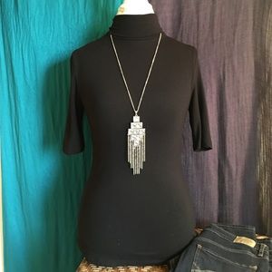 Bundle of two mock turtlenecks