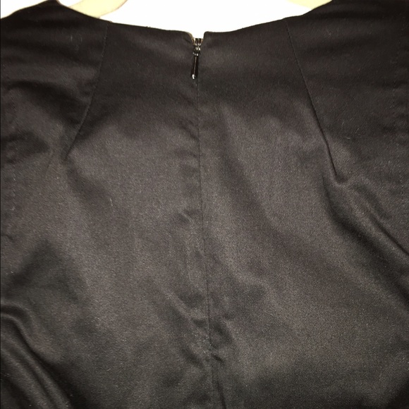 French Connection V-Neck Fit and Flare Dress - Picture 3 of 3