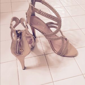 Fabulous gold high heels from glint from norstrom