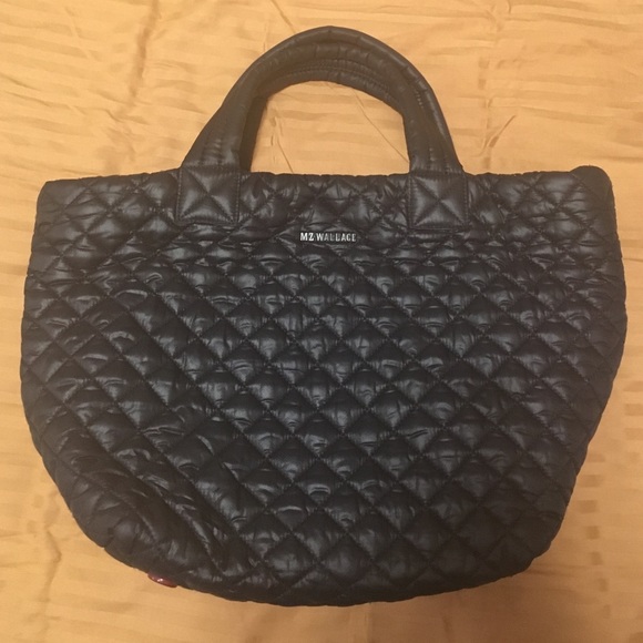 MZ Wallace Small Metro Tote - Black Oxford
