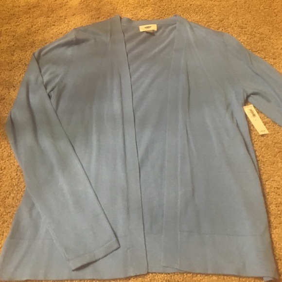 Baby blue cardigan