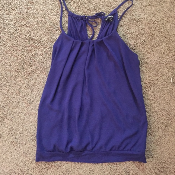 Adorable Blue/Purple Express Shirt- Size M