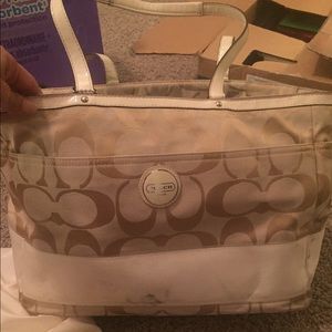 Coach diaper bag