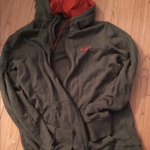 SOLD! Green zip up hoodie