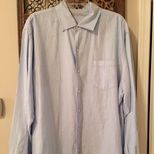 Caribbean Linen Shirt XL Button Up