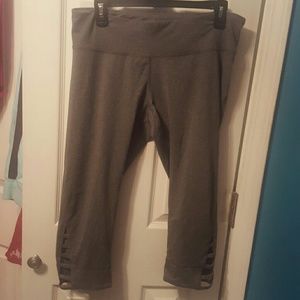 Champion gray compression capris