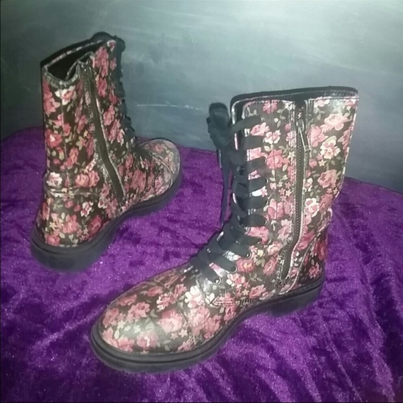 Madden Girl combat boots