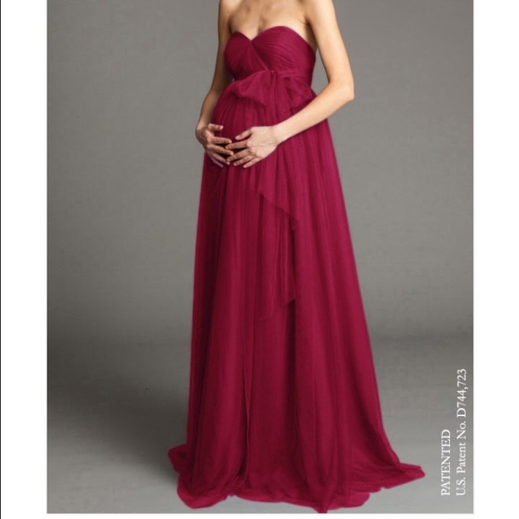 Jenny Yoo Serafina Maternity Formal Gown - Picture 1 of 3