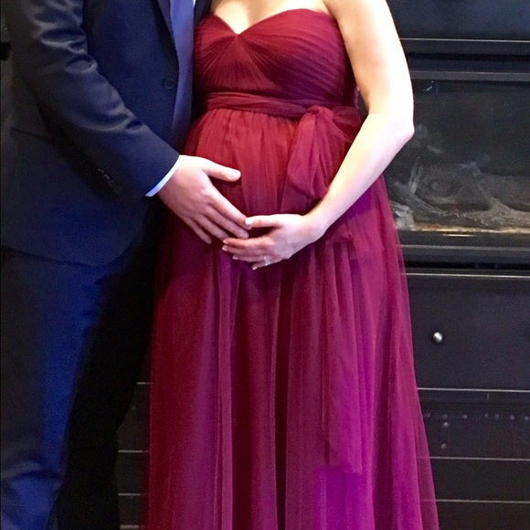 Jenny Yoo Serafina Maternity Formal Gown - Picture 3 of 3