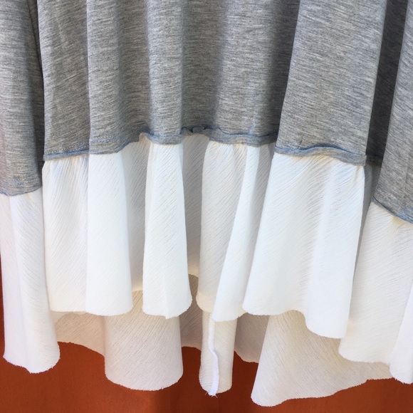 CHIFFON MINI/TUNIC WITH BOW - Picture 4 of 4