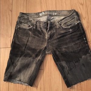 SOLD! Grey pacsun cutoff shorts