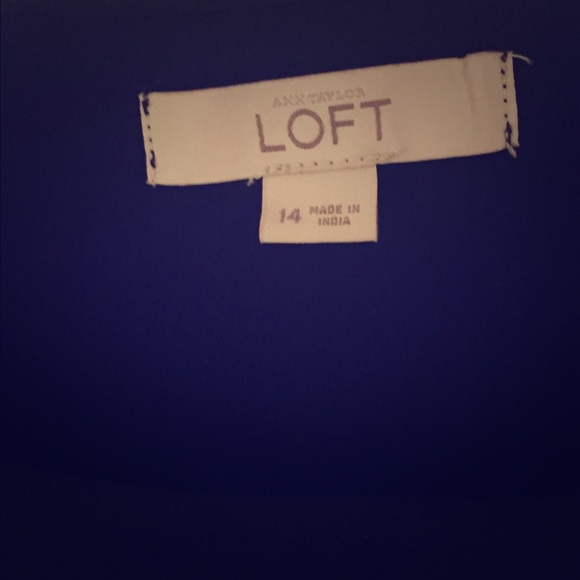 Loft black romper. Worn twice!