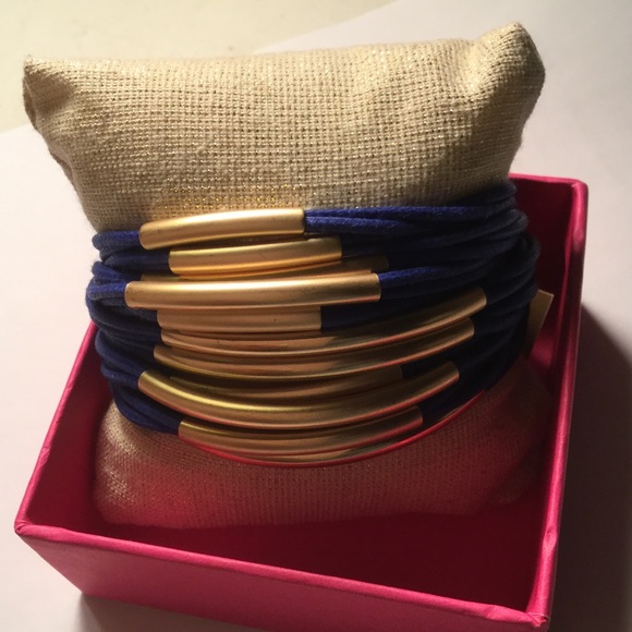 💋SOLD💋Mythologie Navy and Gold💋SOLD💋 - Picture 3 of 4