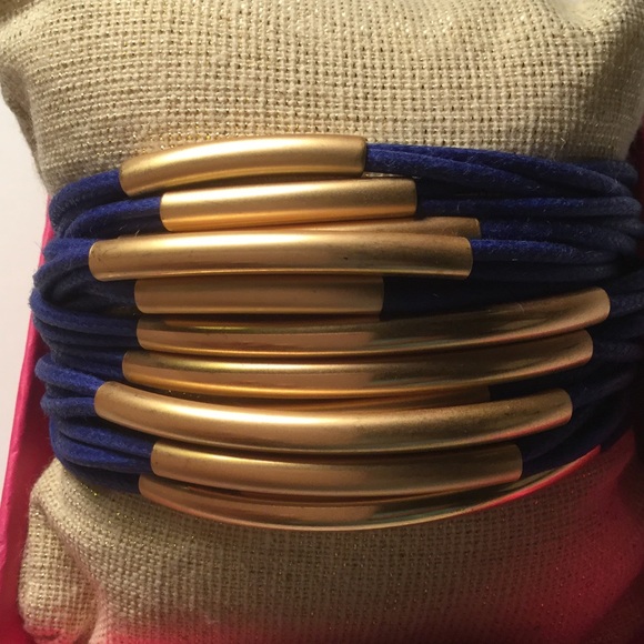 💋SOLD💋Mythologie Navy and Gold💋SOLD💋 - Picture 4 of 4