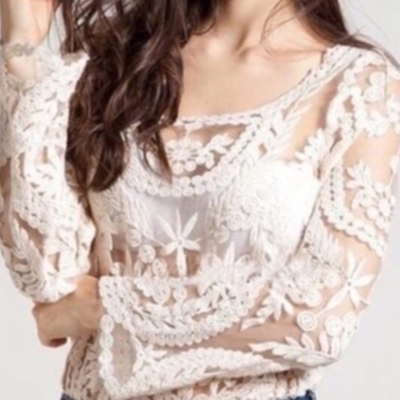 Chic Lace Top!! - Picture 2 of 4