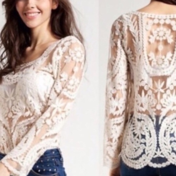 Chic Lace Top!! - Picture 3 of 4