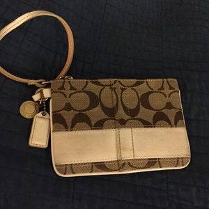 Coach wristlet
