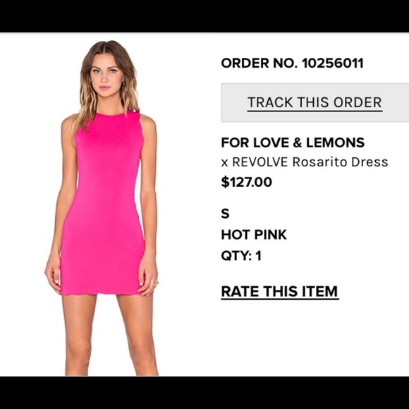 For Love & Lemons Dress