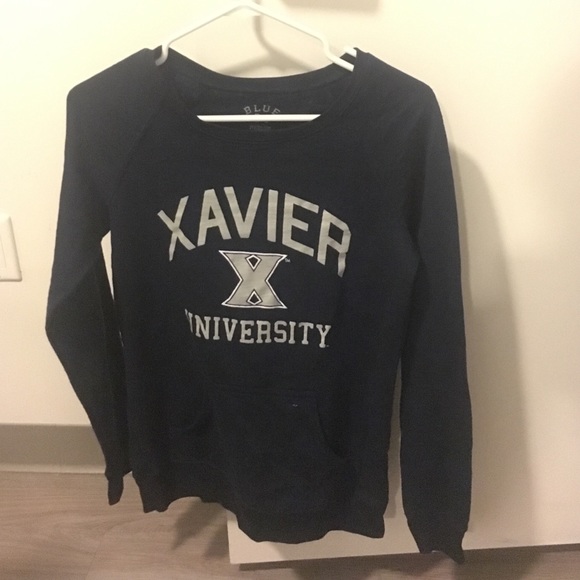 Xavier college sweater