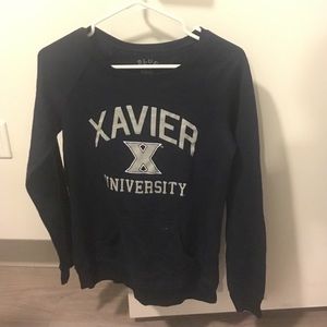 Xavier college sweater