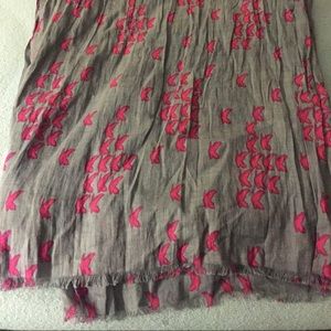 ⭐️PRICE DROP⭐️Gorjana Bird Pattern Scarf