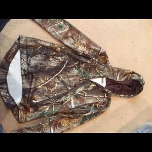Camo half zip