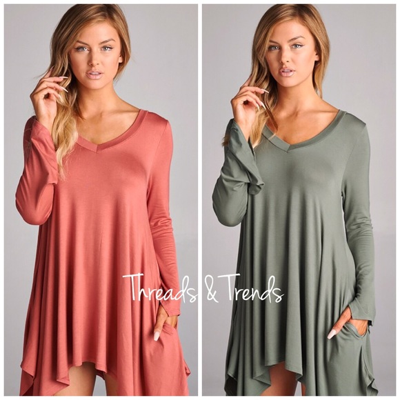 Threads & Trends Dresses & Skirts - Millie Poet Sleeve Tunic