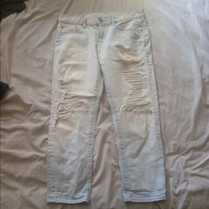 GAP sexy boyfriend jeans (size 27)