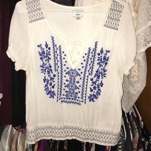 BOHO crop top F21