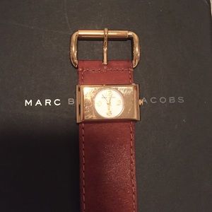 Marc by Marc Jacobs leather bracelet watch