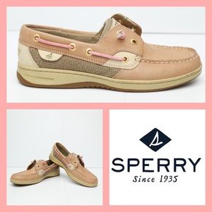 Women's Sperry, Rainbowfish Slip-on Boat Shoe 7M