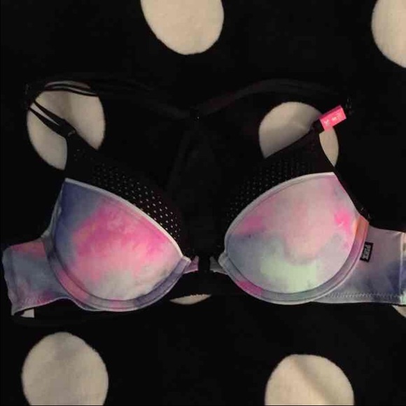 VARSITY PUSH-UP BRA