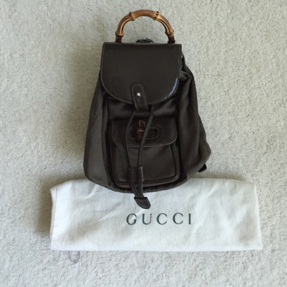 gucci vintage backpack