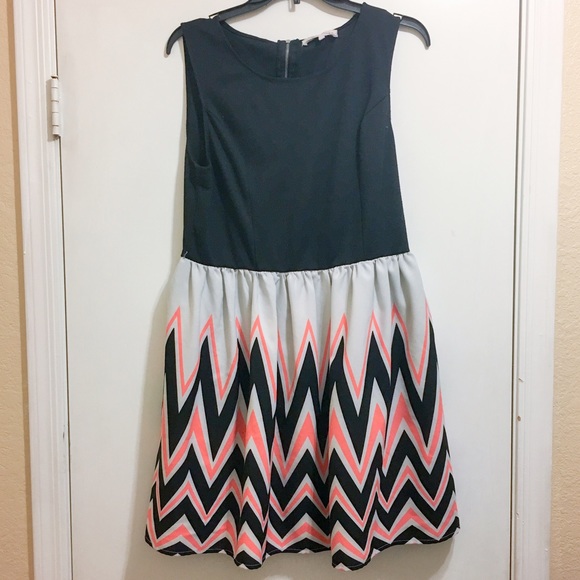 colorful light work dress