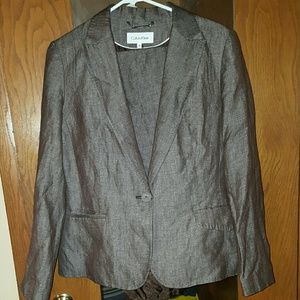 Calvin Klein 2 piece women's suit