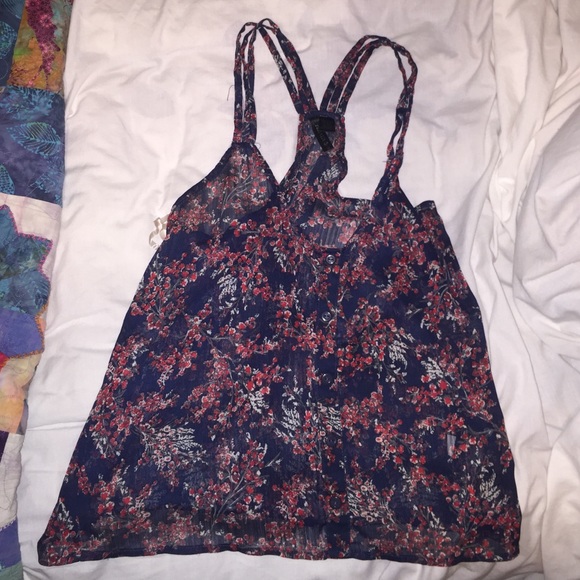 Tillys button down tank top