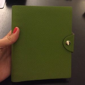 Hermes Leather Notebook