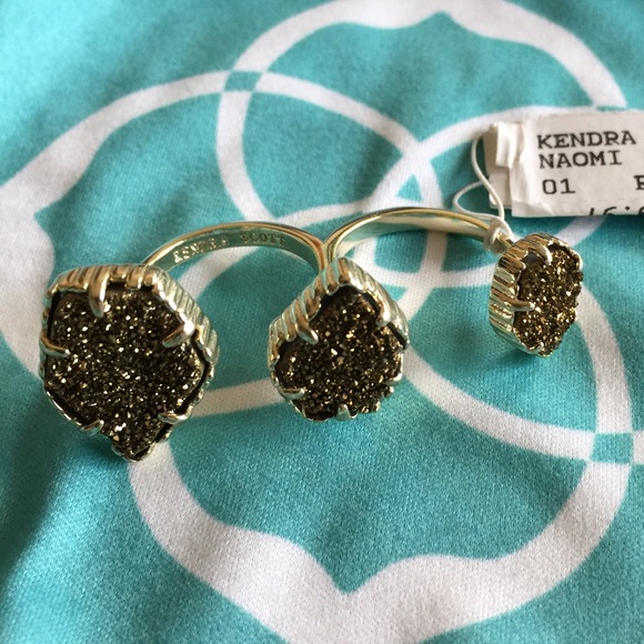 Kendra Scott BRONZE Drusy Naomi Ring
