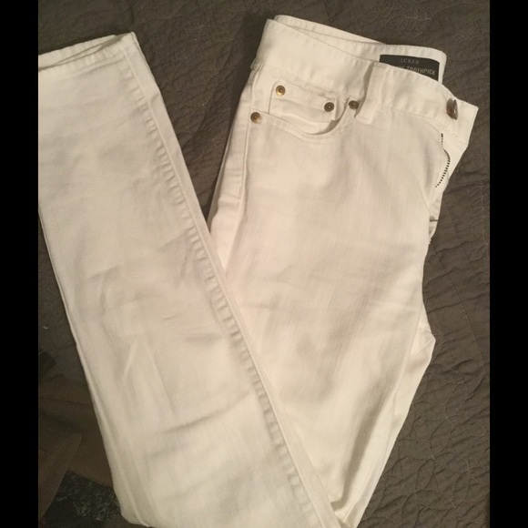 J Crew Matchstick Skinny Jean in White