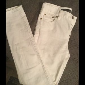 J Crew Matchstick Skinny Jean in White