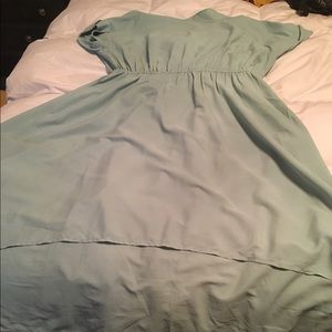 Flowy h&m dress spring green